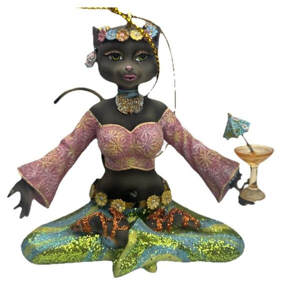 Alley Cats Lushes Margaret Le Van Figurine with Tag Rare Retired 3” Ornament - Picture 2 of 13